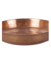 Copper Metal Diya Plate